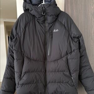 Rab Black infinity Puffer Jacket